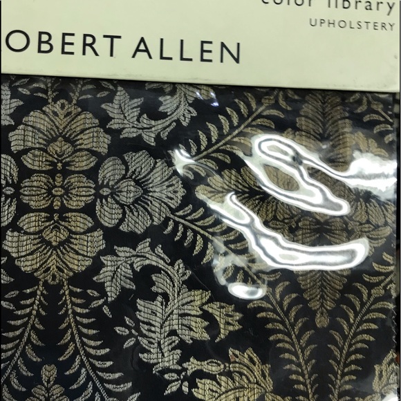 Robert Allen Upholstery Fabric Sample Book Color library “CAVIAR ” 53 pieces - Picture 1 of 13